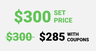 3mtr $270 – (with coupons $255)